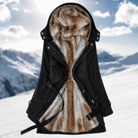 Hedda - Stilvoller Winterparka für Damen - Schwarz