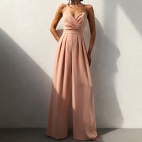 Becca - Stilvoller Jumpsuit mit hoher Taille - Lachs