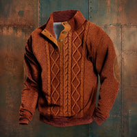 Jary - Komfortabler Herrenpullover - Orange