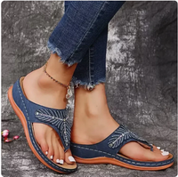 Artemis | Damen Orthopädische Zehentrenner Sandalen - Blau