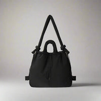 Astoria | Damen Gesteppte Puffer Handtasche - Schwarz