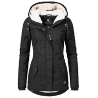 Dalila -  Elegante Winterjacke für Damen - Schwarz
