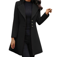 Elisia – Elegante & Warme Damenjacke - Schwarz