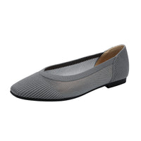 Bequeme Ballerina - grau