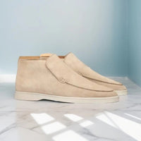 Ben | Herren Lässig Slip-On Slipper - Beige