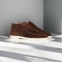 Ben | Herren Lässig Slip-On Slipper - Braun