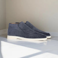 Ben | Herren Lässig Slip-On Slipper - Marineblau
