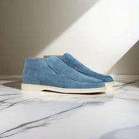 Ben | Herren Lässig Slip-On Slipper - Blau