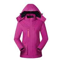 Berta | Thermo Jacke mit Kapuze - Lila
