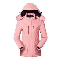 Berta | Thermo Jacke mit Kapuze - Rosa