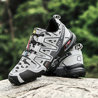 Unisex Wasserdichte Robuste Outdoor Wanderschuhe - Weiß