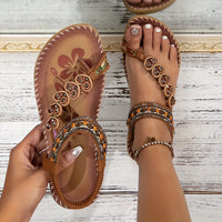 Victoria | Bequeme orthopädische Damensandalen - Karamell