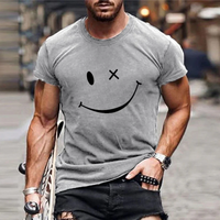 Björn | Herren T-Shirt Mit Motiv Sommer - Grau