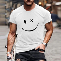 Björn | Herren T-Shirt Mit Motiv Sommer - Weiß