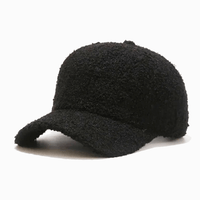 Teddy Baseballcap - Schwarz