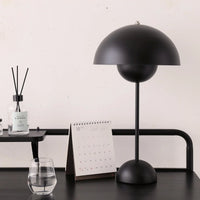 Tischlampe Metall Retro Skandi Design - Schwarz