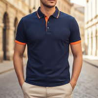 Lennart | Herren Kurzarm Poloshirt Regular Fit - Navy