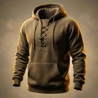 Paulus - Hochwertiger Baumwoll Kapuzenpullover - Khaki