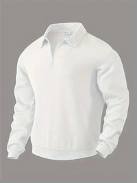 Maximilian – Moderner Pullover im Vintage-Stil - Weiß