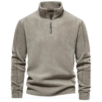 ROMAN - Warmer Herren Langarm-Pullover - Khaki