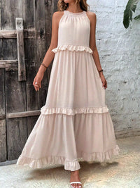 Fien | Elegantes Sommerkleid - Aprikose