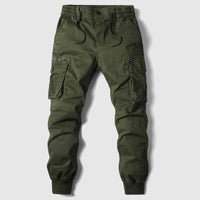 Caelan | Herren Cargo Jogger Hose mit Cargotaschen - Grün