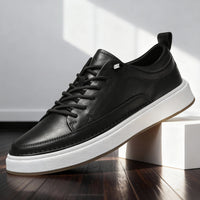 Caius | Herren Low-Top Schnür-Sneaker - Schwarz