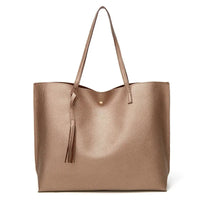 Istar Weiche Schultertasche - Champagner