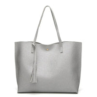 Istar Weiche Schultertasche - Silber