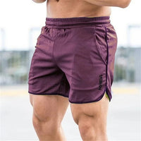 Slim Fit elastische Herren-Badehosen - Lila