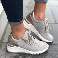 Charlotte | Orthopädische Freizeit Sneaker - Grau