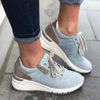 Charlotte | Orthopädische Freizeit Sneaker - Blau