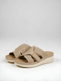 Mila | Elegante Sandalen Damen Trend - Khaki