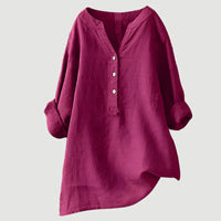 Zaina - Bequeme Damenbluse - Rosa
