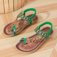 Victoria | Bequeme orthopädische Damensandalen - Smaragdgrün