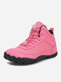 Herren Wanderschuhe mit Schnürung - Rosa