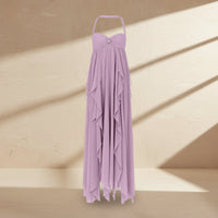 Damen Sommerkleid Fließendes Lockeres - Lila