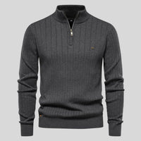 Daniel | Herren Weicher Komfort Pullover - Grau