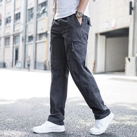 Lukas | Moderne Herren-Cargohose für Alltag & Freizeit - Dunkelgrau