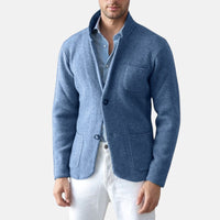 Remo™ | Herren Blazer Jacke im klassischen Vintage-Stil - Blau