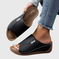 Sherby – Klassische Bequeme Wandersandalen - Schwarz