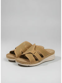 Mila | Elegante Sandalen Damen Trend - Dunkelbraun