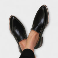 David | Elegante Slipper für Herren für Büro & Freizeit - Schwarz