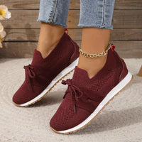 Orthopädische Damen Sneaker - Rot