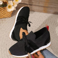 Orthopädische Damen Sneaker - Schwarz