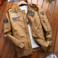 Yvan| Robuste Militärjacke für Herren - Beige