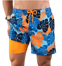 Stylische Badeshorts für Männer - Tropisch