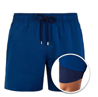 Stylische Badeshorts für Männer - Blau