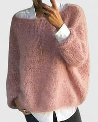 Julia | Zeitloser Pullover mit elegantem Look - Rosa