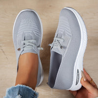 Olympe - Moderner Leichter Sneaker Mit Weicher Sohle - Grau
